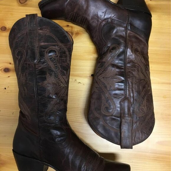 Idyllwind Leather Western Boots Size 6b